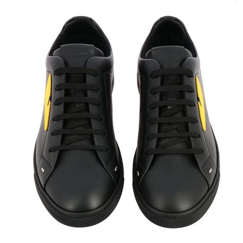 fendi schuhe herren schwarz|Herren Schuhe .